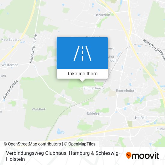 Verbindungsweg Clubhaus map
