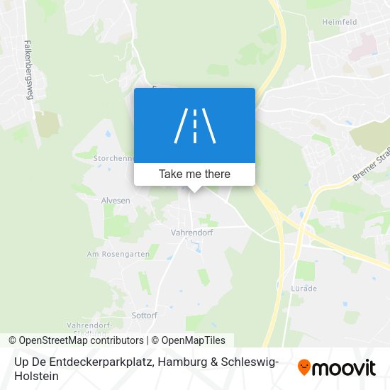 Up De Entdeckerparkplatz map