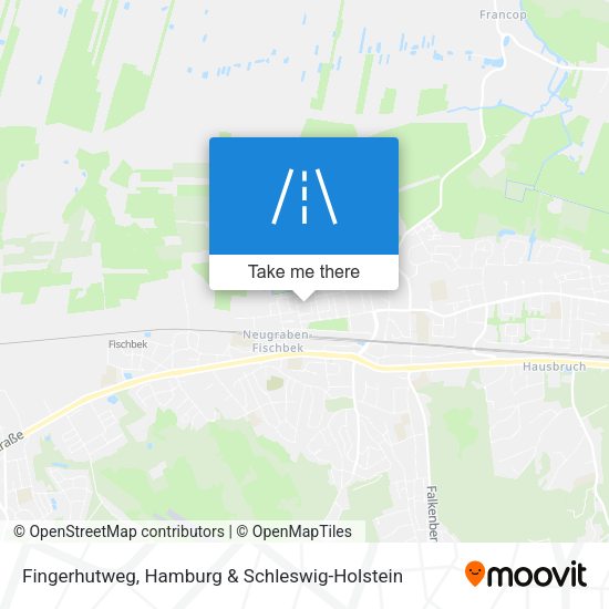 Fingerhutweg map