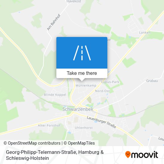 Georg-Philipp-Telemann-Straße map