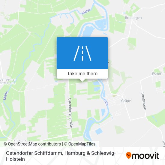 Ostendorfer Schiffdamm map