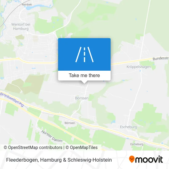 Карта Fleederbogen