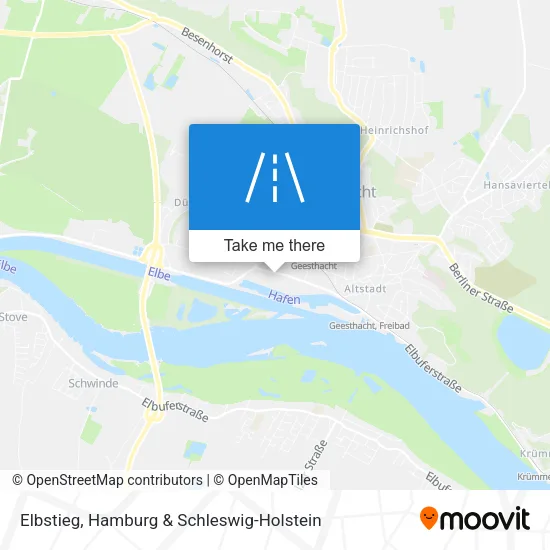 Elbstieg map