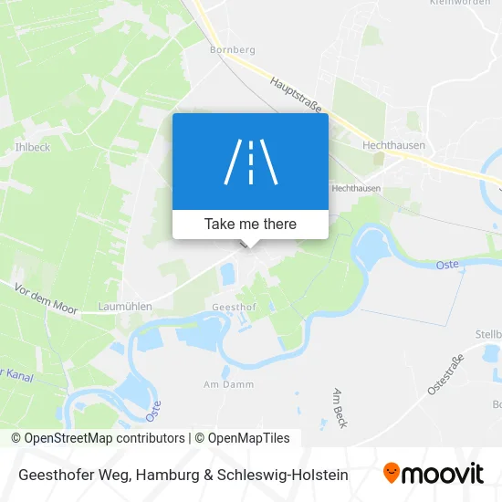 Карта Geesthofer Weg