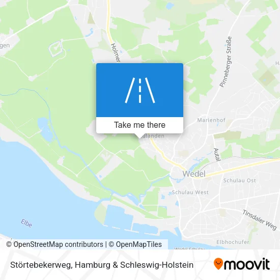 Карта Störtebekerweg