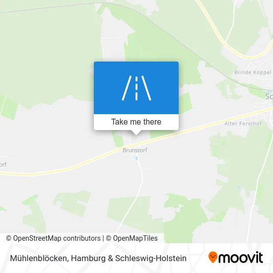 Карта Mühlenblöcken