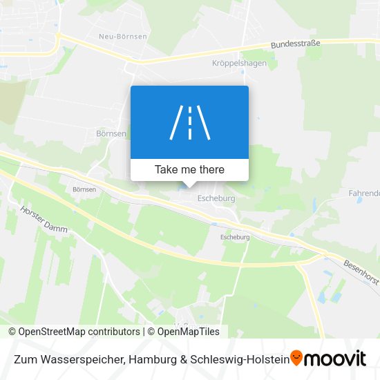 Zum Wasserspeicher map