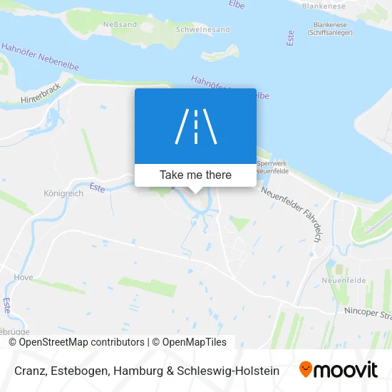 Cranz, Estebogen map