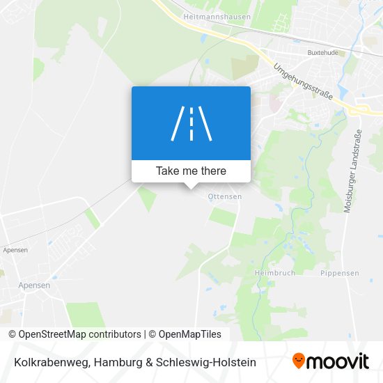 Kolkrabenweg map