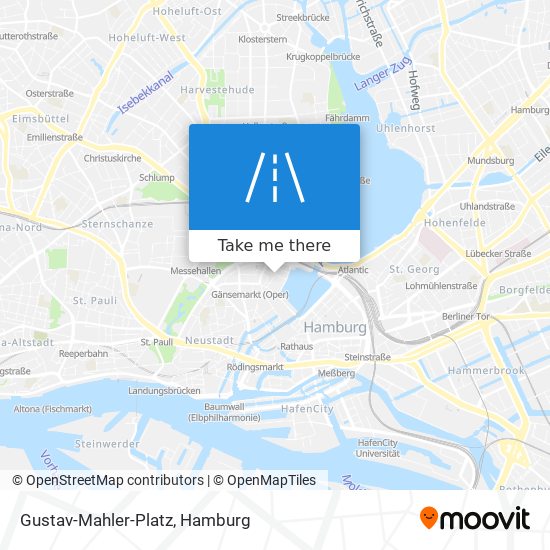 Gustav-Mahler-Platz map