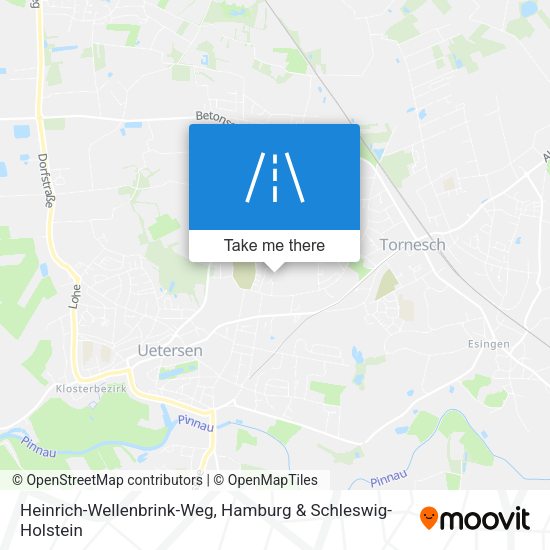 Heinrich-Wellenbrink-Weg map