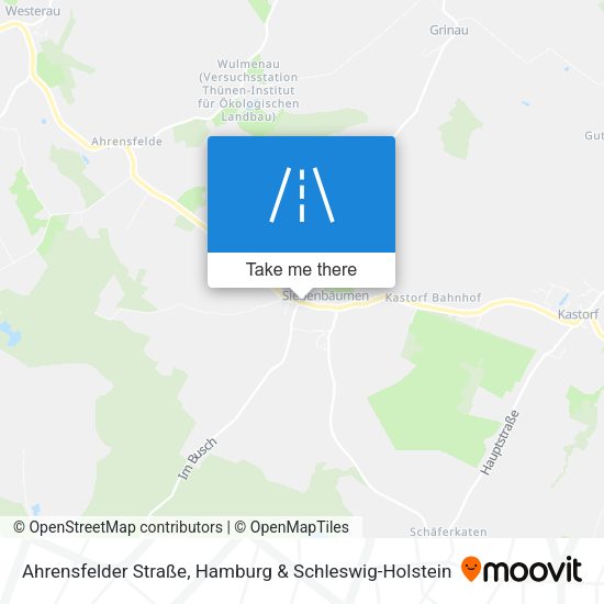 Ahrensfelder Straße map