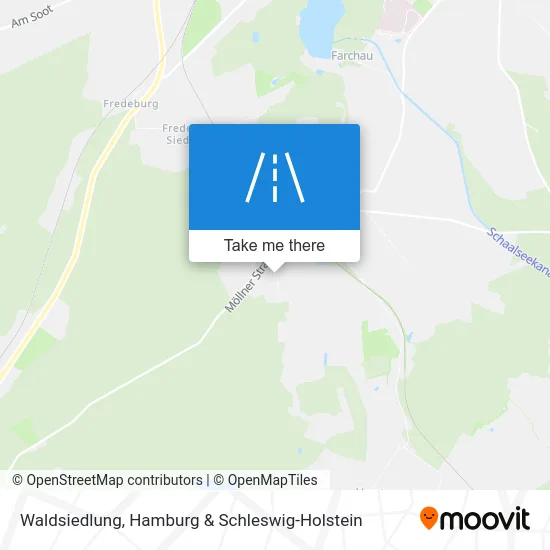 Карта Waldsiedlung