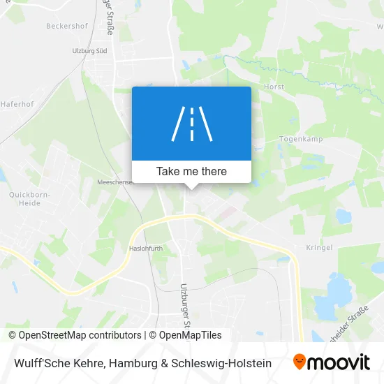 Карта Wulff'Sche Kehre