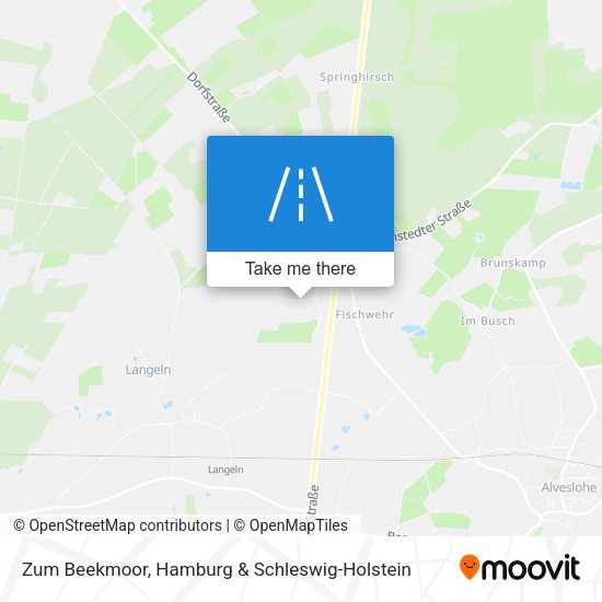 Zum Beekmoor map