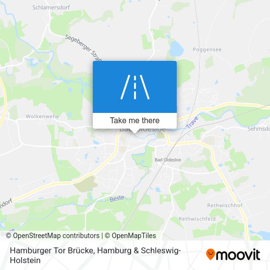 Hamburger Tor Brücke map