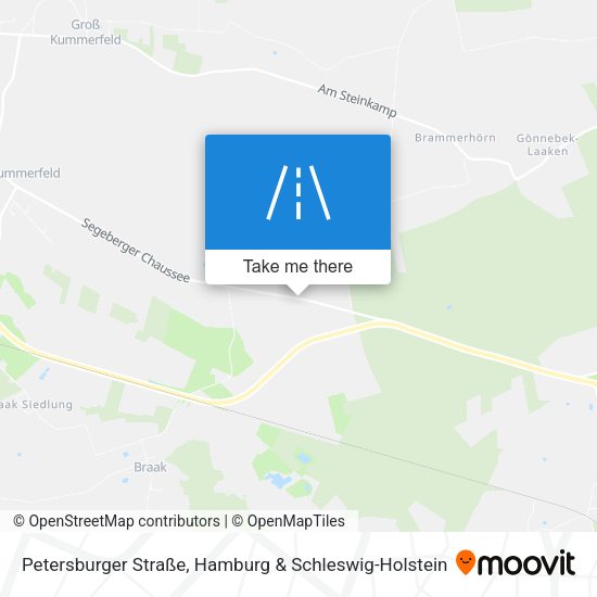 Petersburger Straße map