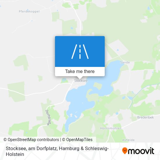 Stocksee, am Dorfplatz map