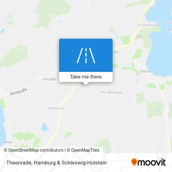 Theenrade map