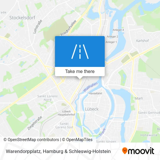 Карта Warendorpplatz