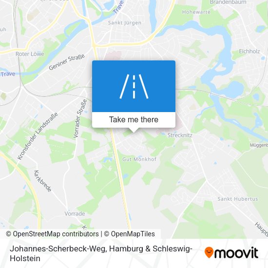 Johannes-Scherbeck-Weg map