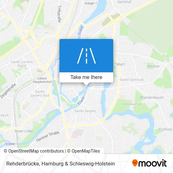 Карта Rehderbrücke