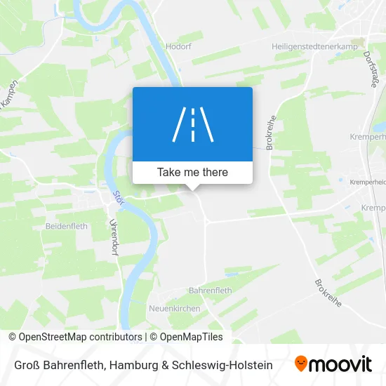 Карта Groß Bahrenfleth