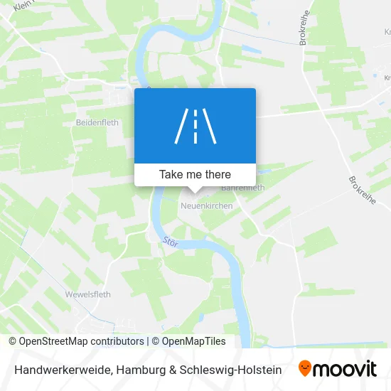 Карта Handwerkerweide