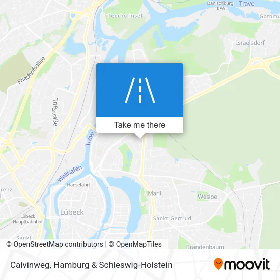 Карта Calvinweg