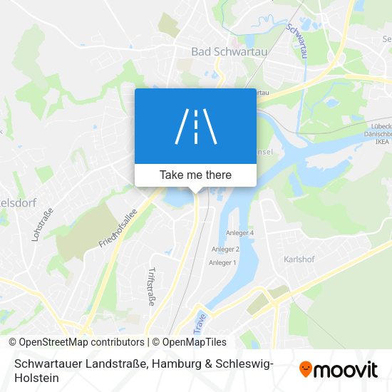Schwartauer Landstraße map