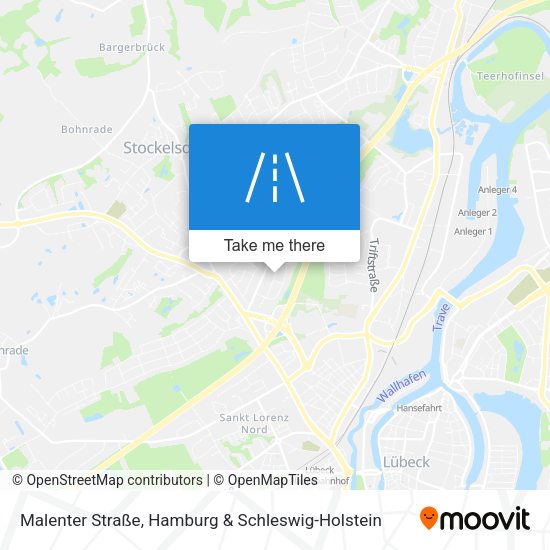 Malenter Straße map