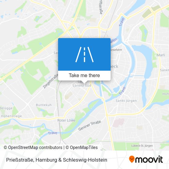 Prießstraße map
