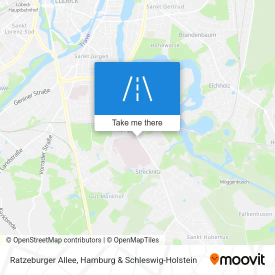 Карта Ratzeburger Allee