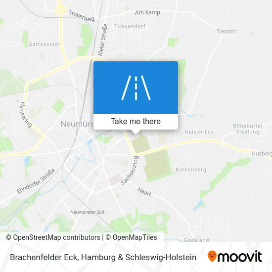 Карта Brachenfelder Eck