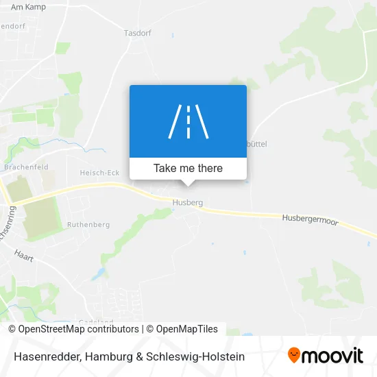 Hasenredder map