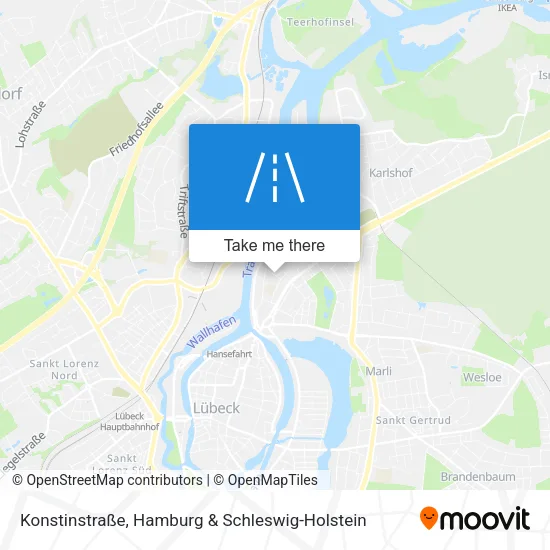 Карта Konstinstraße