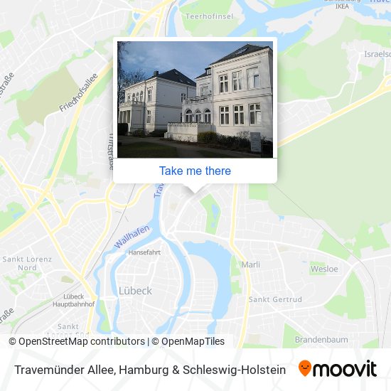 Travemünder Allee map