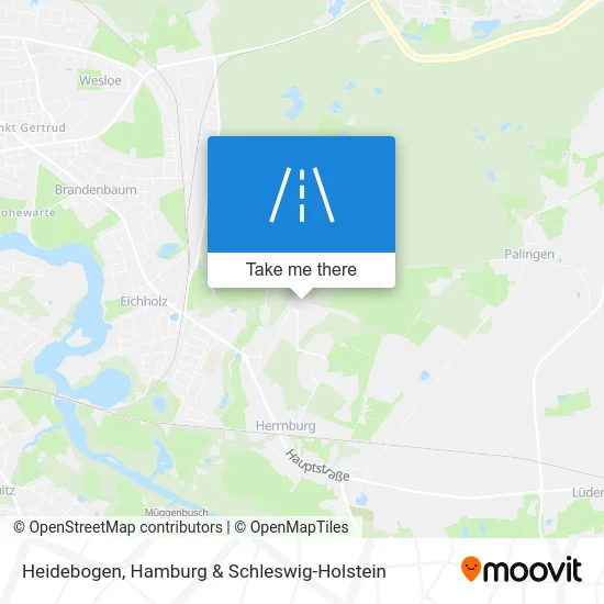 Карта Heidebogen