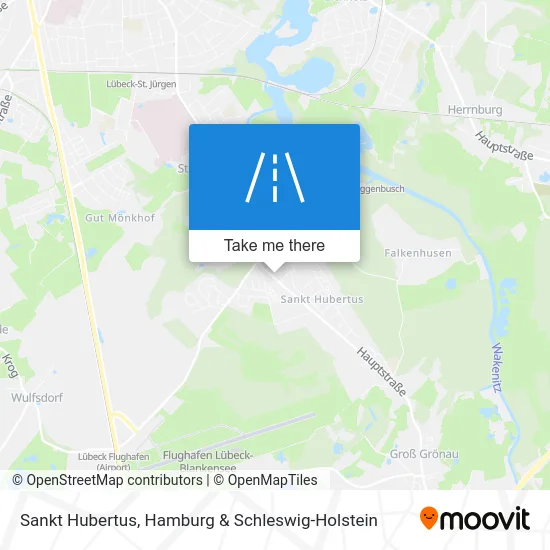 Карта Sankt Hubertus