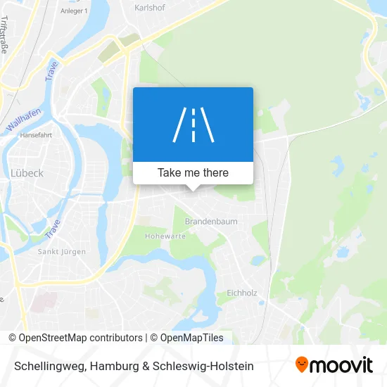 Карта Schellingweg