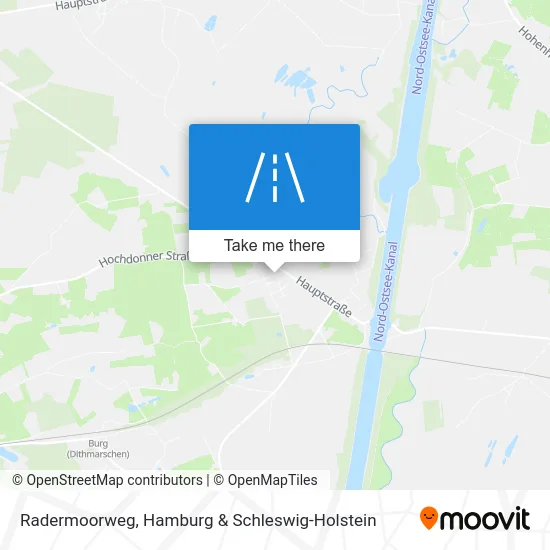 Radermoorweg map