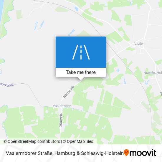 Vaalermoorer Straße map