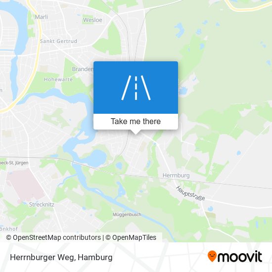 Herrnburger Weg map