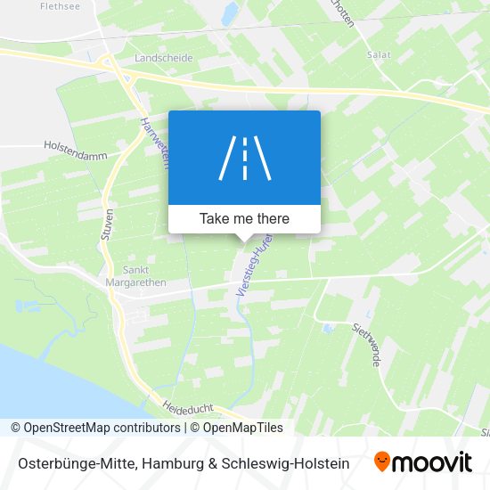 Osterbünge-Mitte map