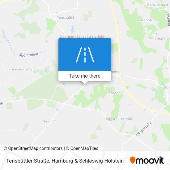 Tensbüttler Straße map