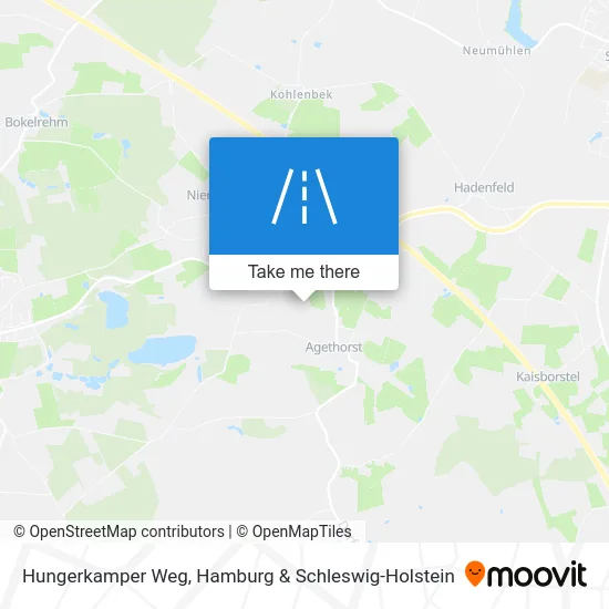 Карта Hungerkamper Weg