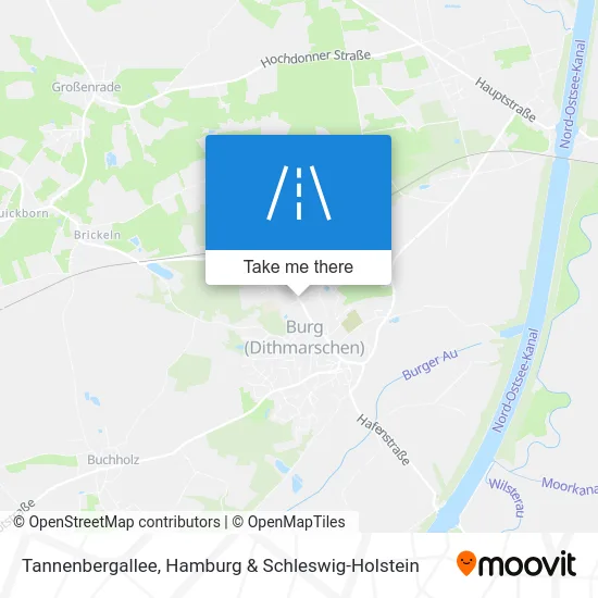 Карта Tannenbergallee