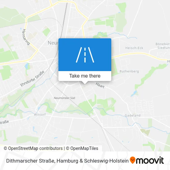 Карта Dithmarscher Straße