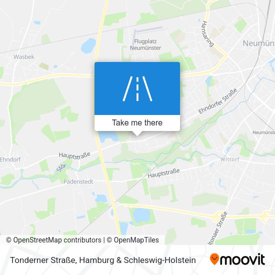 Tonderner Straße map