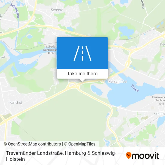 Карта Travemünder Landstraße